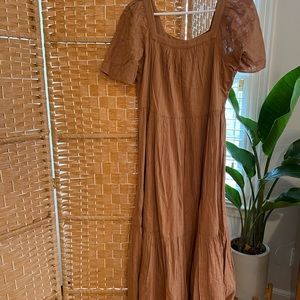 Sisal colored Maxi Dress - Medium Tall